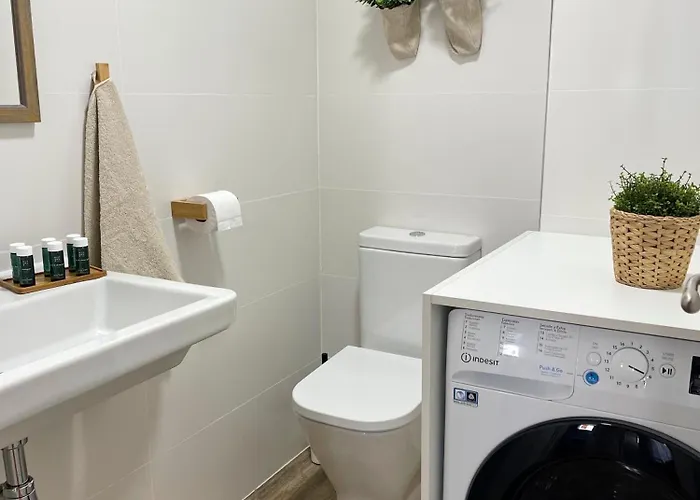 Familiar En El Centro De Con Terraza Daire *